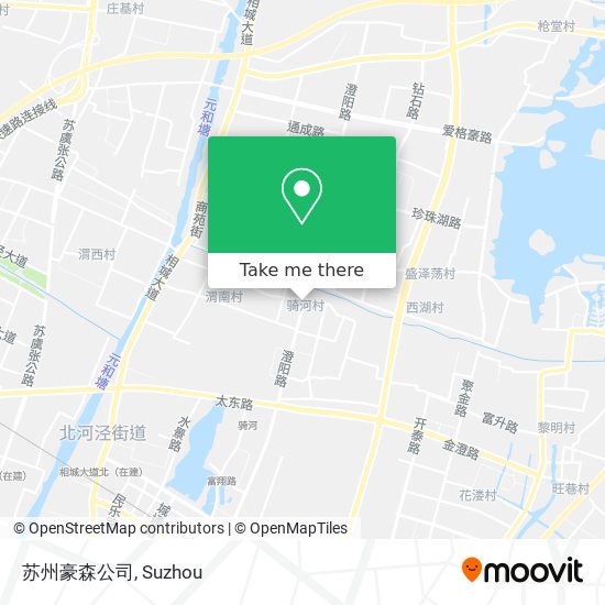 苏州豪森公司 map