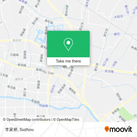 李家桥 map