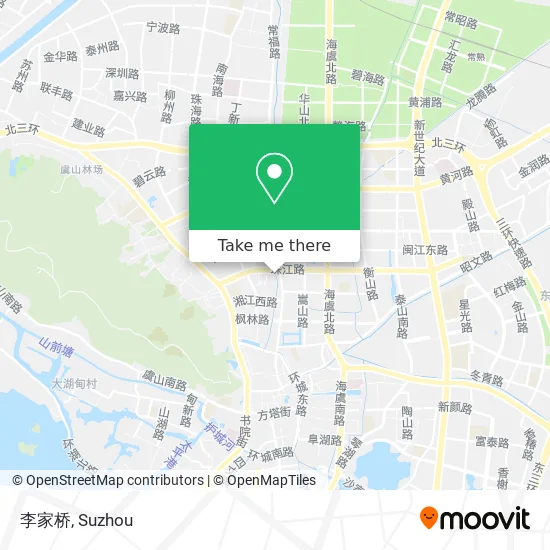 李家桥 map