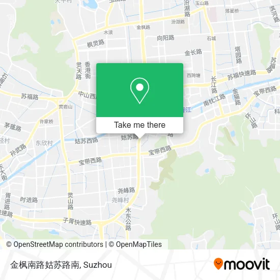 金枫南路姑苏路南 map