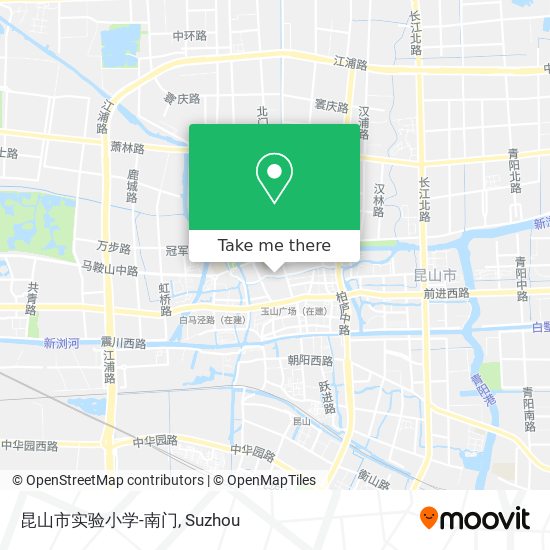昆山市实验小学-南门 map