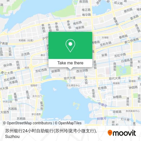 苏州银行24小时自助银行(苏州玲珑湾小微支行) map