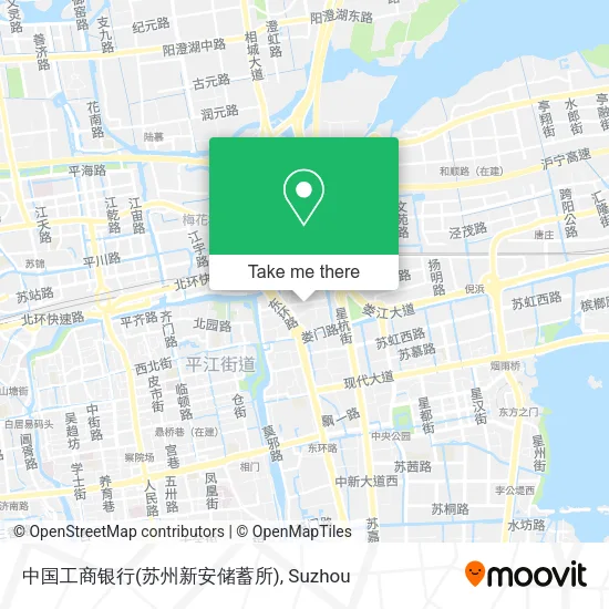 中国工商银行(苏州新安储蓄所) map