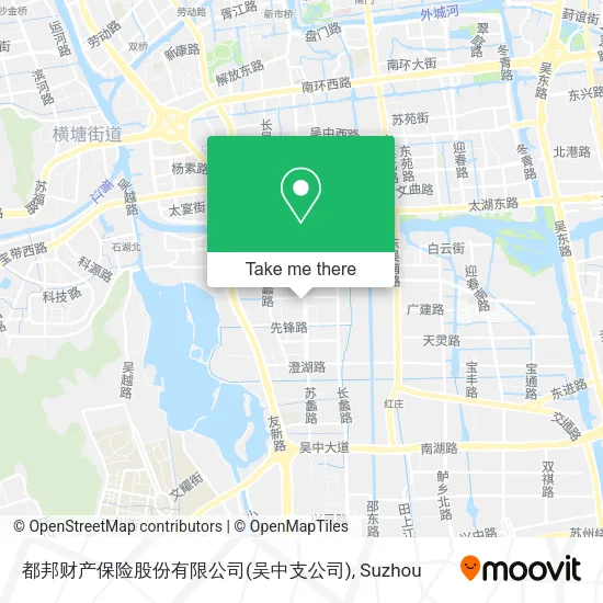 都邦财产保险股份有限公司(吴中支公司) map