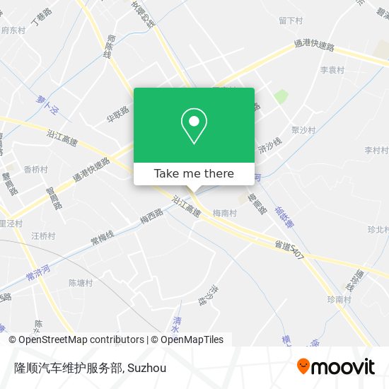 隆顺汽车维护服务部 map