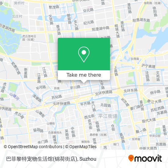 巴菲黎特宠物生活馆(锦荷街店) map