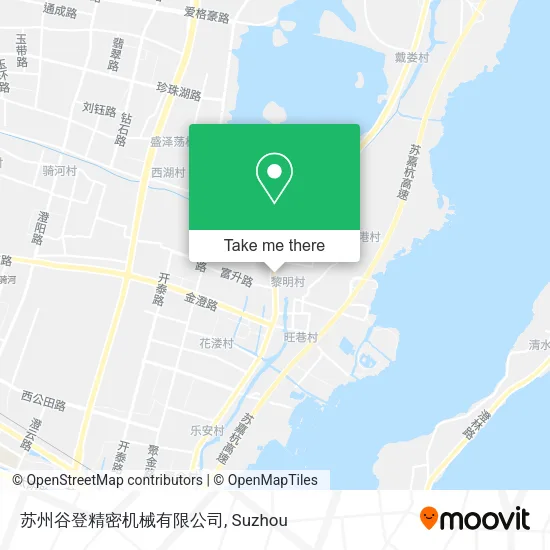 苏州谷登精密机械有限公司 map