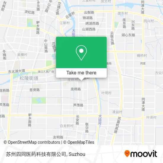 苏州四同医药科技有限公司 map