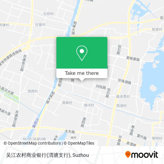 吴江农村商业银行(渭塘支行) map