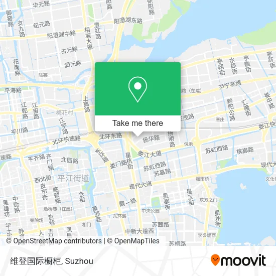 维登国际橱柜 map