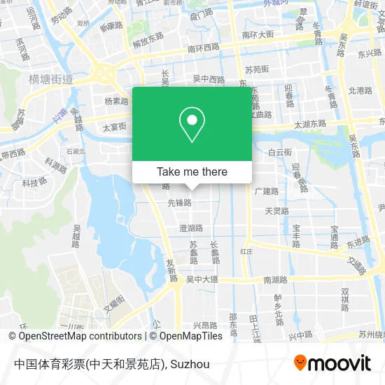 中国体育彩票(中天和景苑店) map