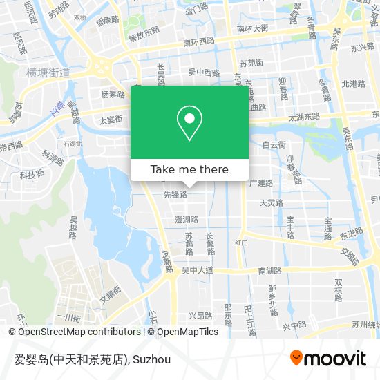 爱婴岛(中天和景苑店) map