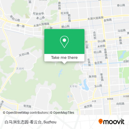白马涧生态园-看云台 map