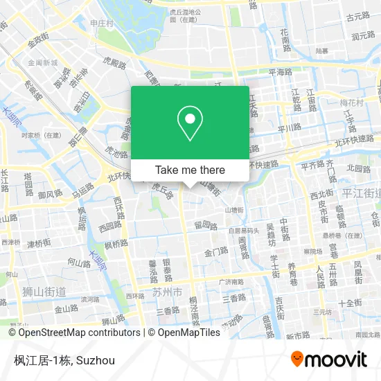 枫江居-1栋 map