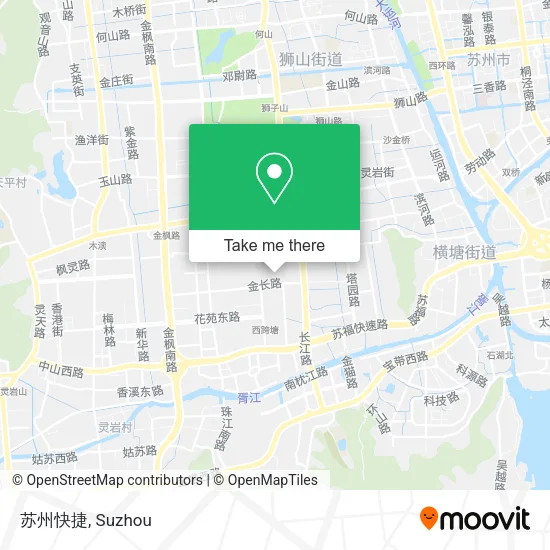苏州快捷 map