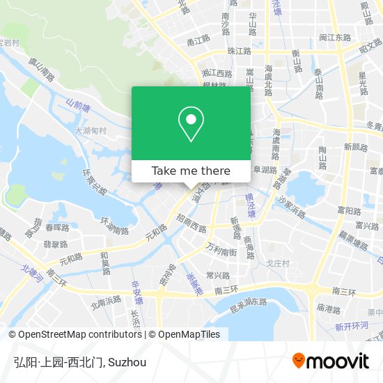 弘阳·上园-西北门 map