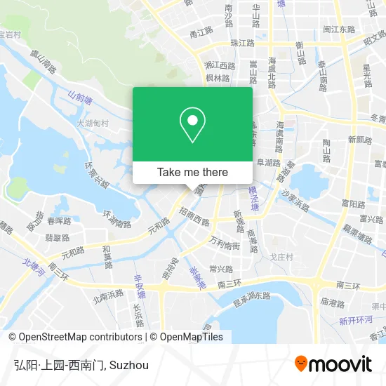 弘阳·上园-西南门 map