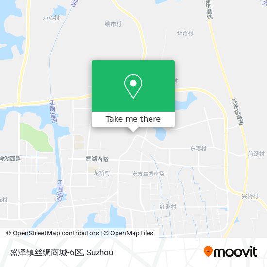 盛泽镇丝绸商城-6区 map