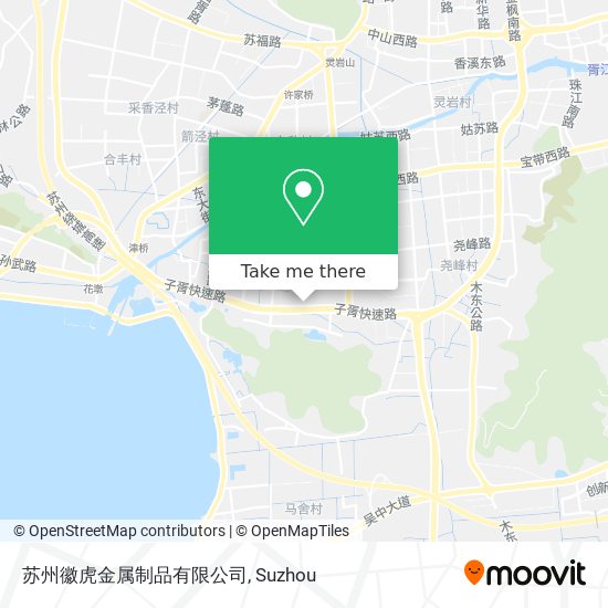 苏州徽虎金属制品有限公司 map