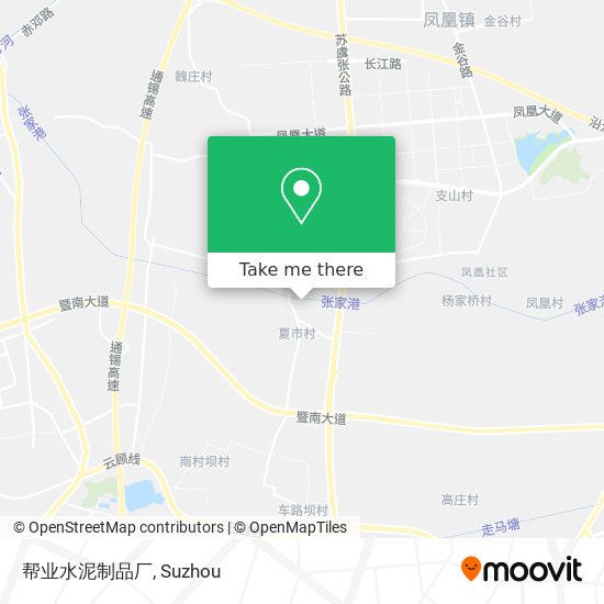 帮业水泥制品厂 map