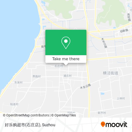 好乐购超市(石庄店) map