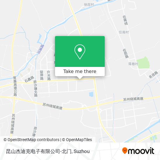 昆山杰迪克电子有限公司-北门 map