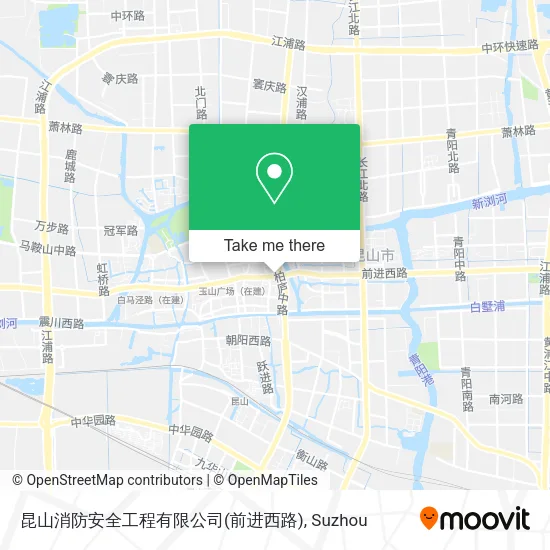 昆山消防安全工程有限公司(前进西路) map