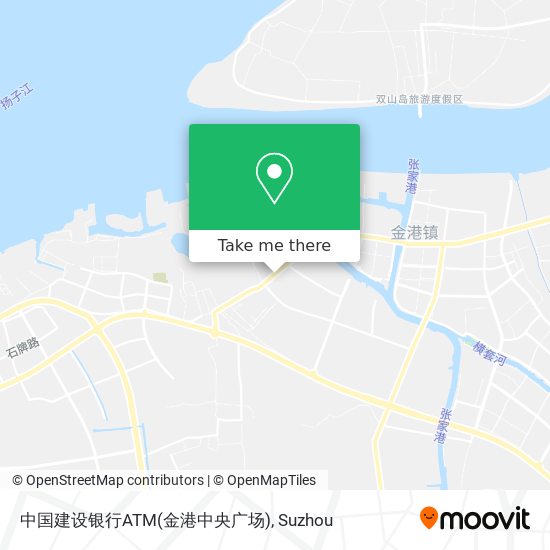 中国建设银行ATM(金港中央广场) map