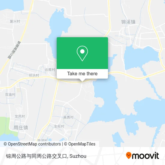锦周公路与同周公路交叉口 map