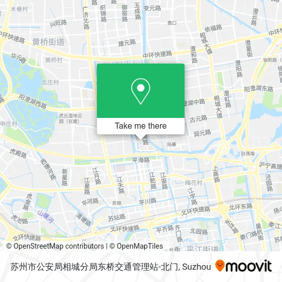 苏州市公安局相城分局东桥交通管理站-北门 map