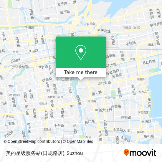 美的星级服务站(日规路店) map