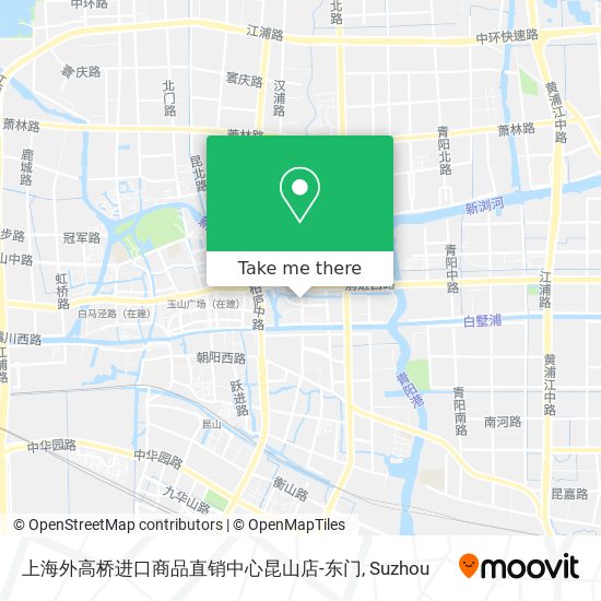 上海外高桥进口商品直销中心昆山店-东门 map