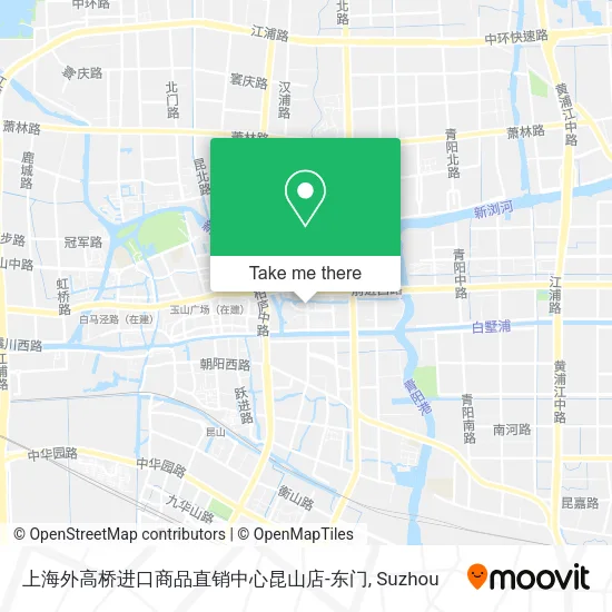 上海外高桥进口商品直销中心昆山店-东门 map