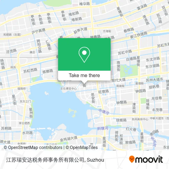 江苏瑞安达税务师事务所有限公司 map