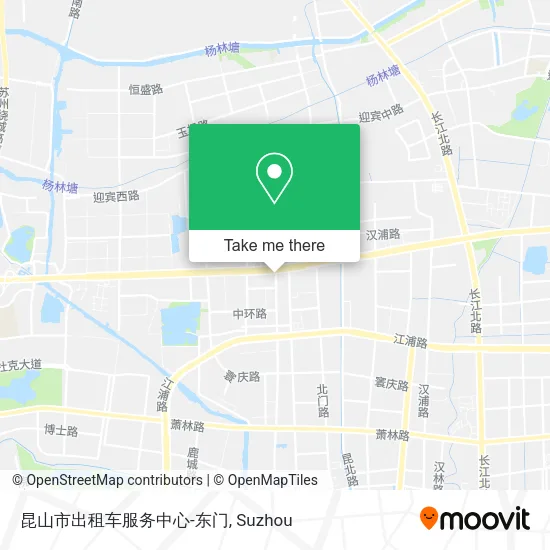 昆山市出租车服务中心-东门 map