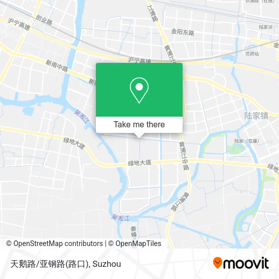 天鹅路/亚钢路(路口) map