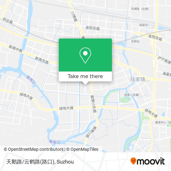 天鹅路/云鹤路(路口) map