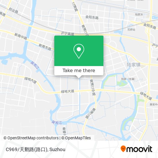 C969/天鹅路(路口) map