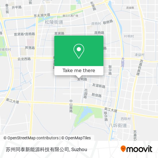 苏州同泰新能源科技有限公司 map