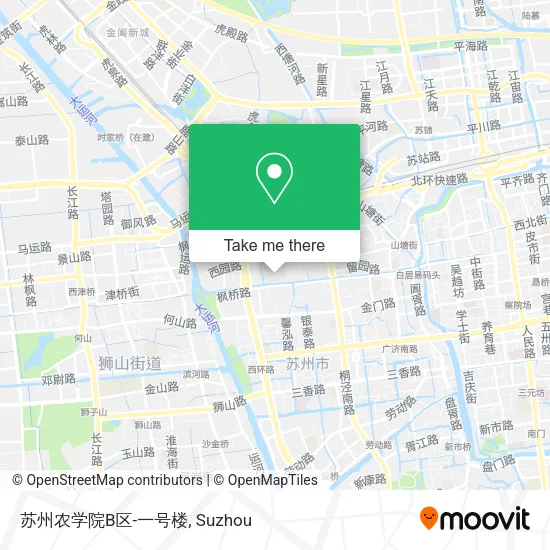 苏州农学院B区-一号楼 map