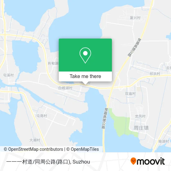 一一一村道/同周公路(路口) map
