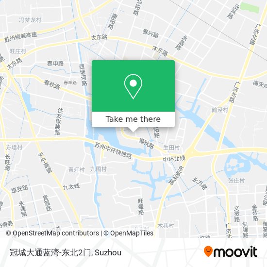 冠城大通蓝湾-东北2门 map
