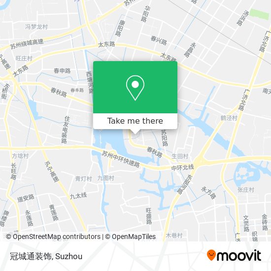 冠城通装饰 map