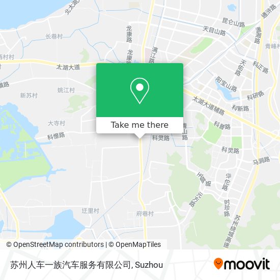 苏州人车一族汽车服务有限公司 map