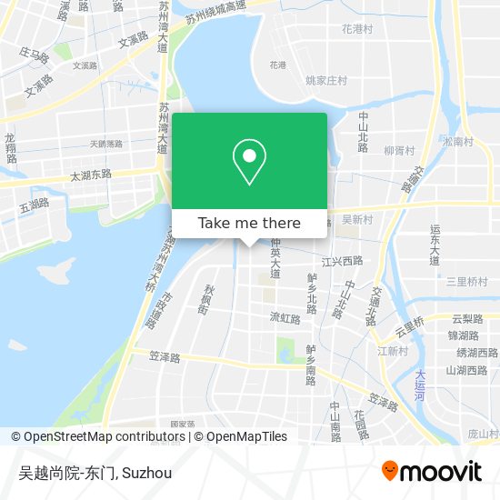 吴越尚院-东门 map