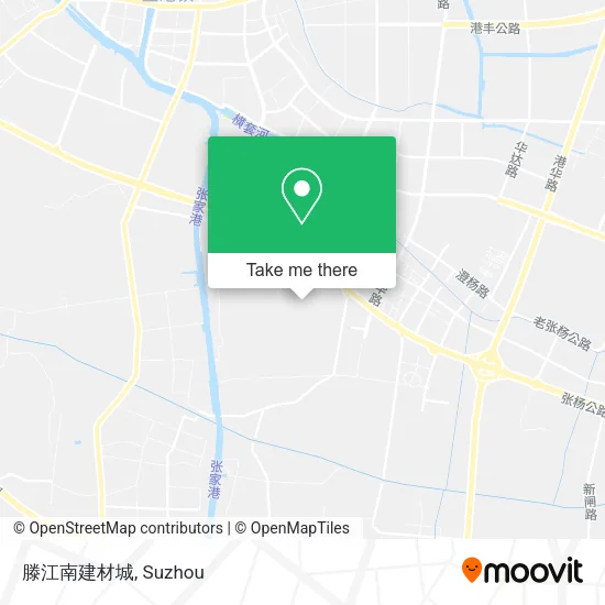 滕江南建材城 map