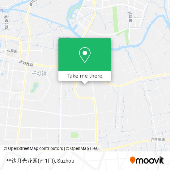 华达月光花园(南1门) map