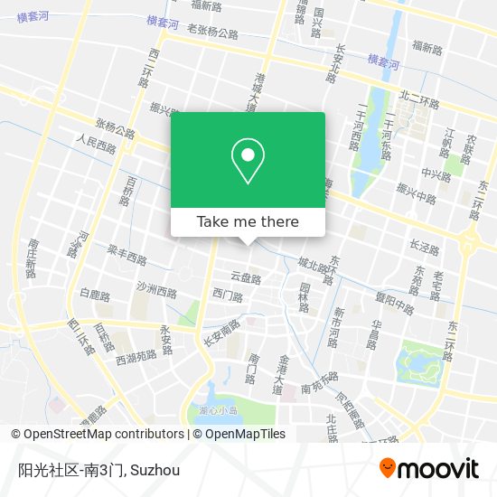 阳光社区-南3门 map