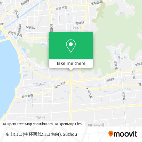 东山出口(中环西线出口南向) map