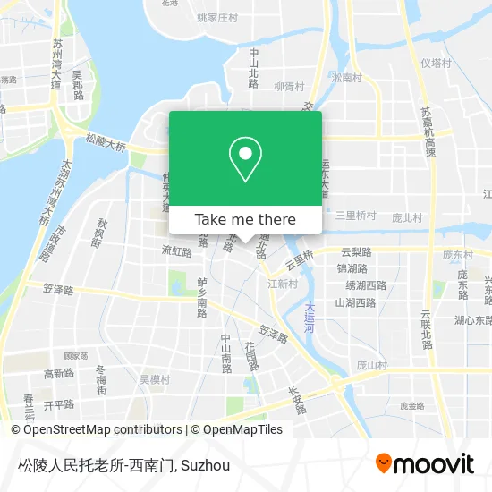 松陵人民托老所-西南门 map